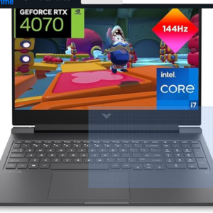 HP VICTUS 16-r0032ns - Ordenador portátil Gaming de 16.1" Full HD (Intel Core i7-13700H, 16GB RAM, 512GB SSD, NVIDIA GeForce RTX 4070, Sin Sistema Operativo) Gris - Teclado QWERTY Español