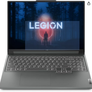 Lenovo Legion Slim 5 - Ordenador portátil 15.6" WQXGA (Ryzen 7 7840HS, 16 GB RAM, 1T GB SSD, RTX4070-8GB, Sin Sistema operativo), Gris Tormenta - Teclado QWERTY Español